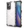 Mobigear Honeycomb OPPO Find X5 Lite Hoesje Hardcase Backcover Shockproof - Wit