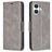 Mobigear Excellent iPhone 17 Hoesje Bookcase Portemonnee - Grijs