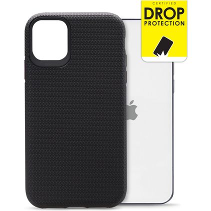 My Style Tough iPhone 12 Hoesje Hardcase Backcover Shockproof - Zwart