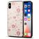Mobigear Design iPhone XS Max Hoesje Flexibel TPU Backcover - Begonia