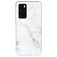 Mobigear Marble Huawei P40 Hoesje Flexibel TPU Backcover - Wit