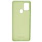 Mobiparts Samsung Galaxy A21s Siliconen Hoesje Backcover - Pistache Green