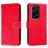 Mobigear Flowers HONOR 200 Lite Hoesje Bookcase Portemonnee - Rood