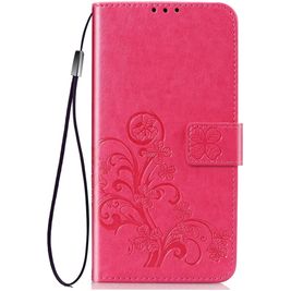 Mobigear Clover Xiaomi Mi 9 Hoesje Bookcase Portemonnee - Roze