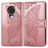 Mobigear Butterfly Nokia 7.2 Hoesje Bookcase Portemonnee - Roségoud