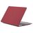 Mobigear Matte MacBook 12 Inch (2015-2017) Hoes Hardshell Laptopcover MacBook Case - Bordeaux Rood - Model A1534