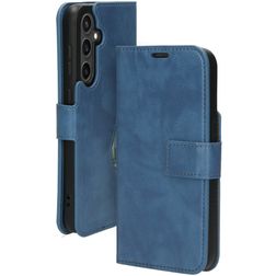 Mobiparts Classic Wallet Samsung Galaxy S23 FE Hoesje Bookcase Portemonnee - Steel Blue