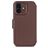 Decoded Detachable Wallet iPhone 17 MagSafe Hoesje Echt Leer Uitneembare 2in1 Bookcase Portemonnee - Chocolate Brown