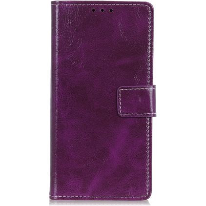 Mobigear Basic Nokia 2.2 Hoesje Bookcase Portemonnee - Paars