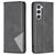Mobigear Rhombus Slim Samsung Galaxy S24 Hoesje Bookcase - Zwart