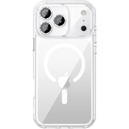 Valenta Trend Doorzichtig iPhone 17 Pro Max MagSafe Hoesje Hardcase Backcover - Transparant