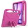Mobigear AeroArmor iPad Air 13 Inch (2026) Kinder Tablethoes met Handvat + Stylus Houder - Rood