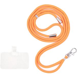 My Style Lanyard Universeel Telefoonkoord Verstelbaar - Oranje