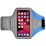Mobigear Easy Fit Telefoonhouder Hardlopen POCO C40 Sport Hoesje Neopreen Sportarmband - Blauw