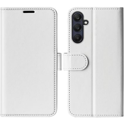 Mobigear Classic Samsung Galaxy A26 Hoesje Bookcase Portemonnee - Wit