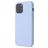 Mobigear Rubber Touch iPhone 12 Pro Siliconen Hoesje Backcover - Blauw