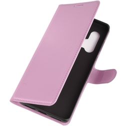 Mobigear Classic Motorola Edge Plus Hoesje Bookcase Portemonnee - Roze