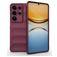 Mobigear Bumpy Samsung Galaxy S26 Ultra Hoesje Flexibel TPU Backcover - Wine Red