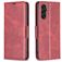 Mobigear Excellent Samsung Galaxy S25 FE Hoesje Bookcase Portemonnee - Rood