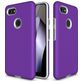 Mobigear Antislip Google Pixel 3 XL Hoesje Hardcase Backcover Shockproof - Paars