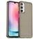Mobigear Crystal Samsung Galaxy A24 Hoesje Hardcase Backcover Shockproof - Grijs