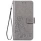 Mobigear Four-leaf Wallet Case Gray Xiaomi Poco X3