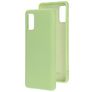 Mobiparts Samsung Galaxy A41 Siliconen Hoesje Backcover - Pistache Green