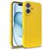 Mobigear Bio iPhone 18 Hoesje Eco Friendly Backcover - Geel
