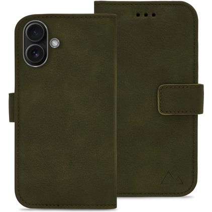 My Style Flex Wallet iPhone 16 Hoesje Bookcase Portemonnee - Forest Green