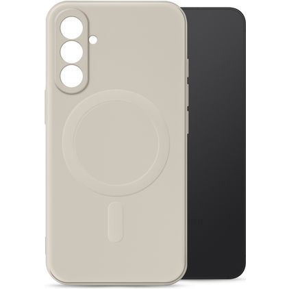 My Style Protective Flex Samsung Galaxy A57 MagSafe Hoesje Flexibel TPU Backcover - Antique White
