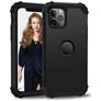 Mobigear Ultra Tough iPhone 11 Pro Max Hoesje Hardcase Backcover Shockproof - Zwart