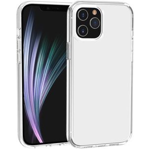 Mobigear Crystal Doorzichtig iPhone 12 Mini Hoesje Hardcase Backcover - Transparant