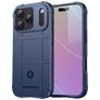 Mobigear Rugged Shield iPhone 18 Pro Hoesje Flexibel TPU Backcover Shockproof - Blauw
