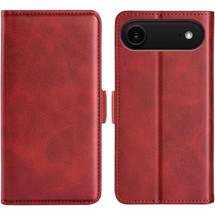Mobigear Slim Magnet iPhone Air Hoesje Bookcase Portemonnee - Rood