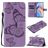 Mobigear Butterfly OPPO Reno 4 Hoesje Bookcase Portemonnee - Paars
