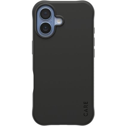 CARE by PanzerGlass Fashionable iPhone 17 Siliconen MagSafe Hoesje Backcover - Zwart
