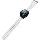 Mobigear Bumpy Siliconen Smartwatch Bandje Gespsluiting - Universeel 20 mm aansluiting - Wit