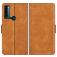 Mobigear Slim Magnet TCL 20 SE Hoesje Bookcase Portemonnee - Bruin