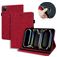 Mobigear Mandala iPad Pro 13 Inch (2024) Hoes Bookcase - Rood