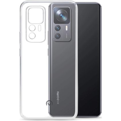 Mobilize Gelly Doorzichtig Xiaomi 12T Hoesje Flexibel TPU Backcover - Transparant