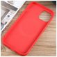 Mobigear Rubber Touch iPhone 15 Siliconen MagSafe Hoesje Backcover - Rood