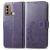 Mobigear Clover POCO X3 GT Hoesje Bookcase Portemonnee - Paars