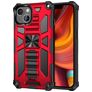 Mobigear Armor Stand iPhone 13 Pro Hoesje Hardcase Backcover Shockproof met Standaard - Rood