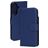 Mobiparts Samsung Galaxy A56 Hoesje Echt Leer Bookcase Portemonnee - Blauw