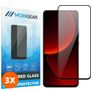 Mobigear Premium Xiaomi 13T Glazen Screenprotector - Case Friendly - Zwart (3-Pack)
