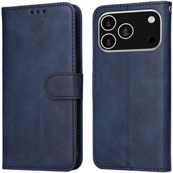 Mobigear Wallet iPhone 17 Pro Hoesje Bookcase Portemonnee - Blauw