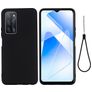Mobigear Rubber Touch OPPO A54 Siliconen Hoesje Backcover - Zwart