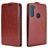 Mobigear Motorola One Fusion Plus Hoesje Flipcase - Bruin