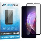 Mobigear Premium Vivo V21 Glazen Screenprotector - Case Friendly - Zwart