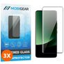 Mobigear Premium Xiaomi 13 Ultra Glazen Screenprotector - Case Friendly - Zwart (3-Pack)